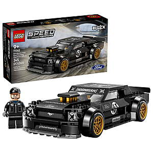 345-Pc LEGO Speed Champions Ken Block's '65 Ford Mustang Hoonicorn V1 (77262) $24 + Free Shipping w/ Walmart+ or on $35+