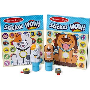 [Prime] $8.99* | 2-Pack Melissa & Doug Sticker Wow! Pets Value Pack (Dog & Cat) at Amazon