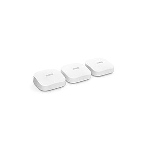 Amazon eero Pro 6E mesh (3 pack) wifi system - Supports internet plans up to 2.5 Gbps, Coverage up to 6,000 sq. ft., Connect 100+ devices $374.99