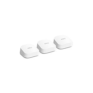 Eero 7 dual-band mesh (3 pack) Wi-Fi 7 router (newest model) - Supports internet plans up to 2.5 Gbps, Coverage up to 6,000 sq. ft. $339.99