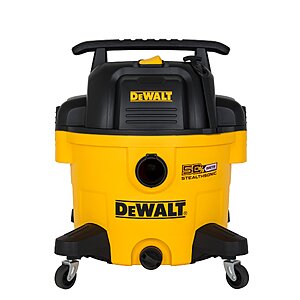 $99: DEWALT Stealthsonic Quiet 9-Gallon 5 HP Corded Wet/Dry Shop Vacuum with Accessories(DXV09P-QT) at Lowe's
