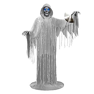 Haunted Living 6-ft Nightmare Specter Motion Activated Lighted Animatronic, $74.98, FS, Lowe's $74.89