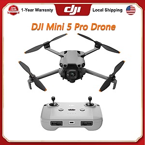 DJI Mini 5 Pro Drone 1-Inch CMOS 4K Camera 360° Obstacle Sensing $602 + Free S/H
