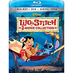 Lilo & Stitch 2-MOVIE COLLECTION ( Blu Ray + DVD + Digital) $15.99:Amazon.com