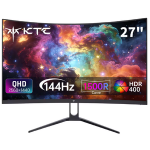 KTC H27S5C 27" Curved Gaming Monitor $110.51