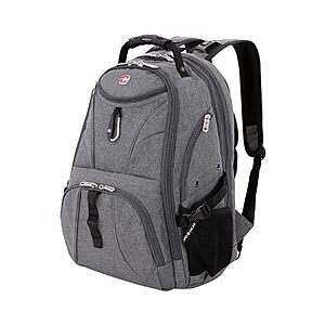 $51.96: SWISSGEAR 1900 31L ScanSmart Laptop Backpack, Fits Most 17-Inch Laptops(Heather Grey) at Amazon