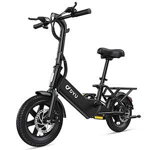 DYU C3 Folding E-bike 500W 36V 7.8Ah 20mph UL2849 $157.70 + Free Shipping