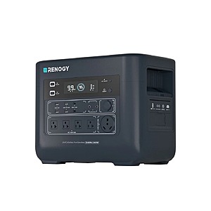 Renogy PowerStation 2000 Portable Power Station 2048Wh LiFePO4 Solar Generator $568.60 + Free Shipping