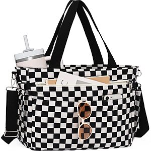 GYEUKHAM Corduroy Tote Bag for Women, Laptop Work Bag, Travel Handbag $21.59 AC