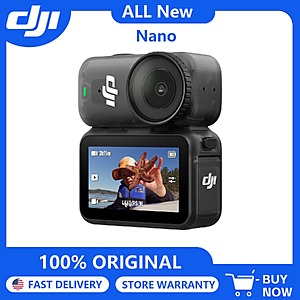 DJI Osmo Nano Standard Combo (128GB) 4K/60fps Vlogging Camera $302.7 + Free Shipping