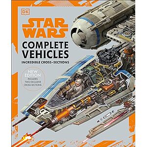 [Prime] $19.33* | Star Wars: Complete Vehicles New Edition (Hardcover Book) at Amazon