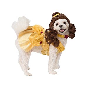 Rubies Disney Princesses: Belle Pet Costume for Dogs or Cats, Medium $13.34 (AC)