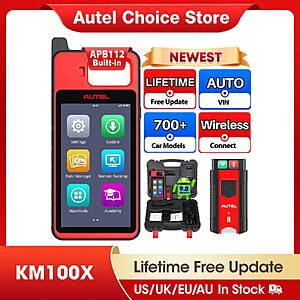 Autel MaxiIM KM100 KM100X Key Programming Tool Lifetime Free Update $259 + Free Shipping