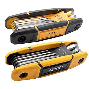Amazon – MULWARK 17pcs Folding Allen Wrench Set 2-Pack - $11.39 w/ Code