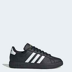 adidas Women's Grand Court 2.0 Sneakers (Core Black / Cloud White / Gold Metallic) $18.60 + $4.95 Shipping