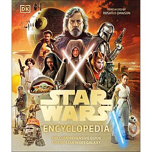 $3 | Star Wars Encyclopedia: The Comprehensive Guide to the Star Wars Galaxy $2.99