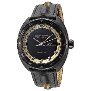 Hamilton American Classic Pan Europ 42mm Black Dial Men's Automatic Watch