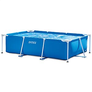Intex 8.5ft x 26in Rectangular Metal Frame Above Ground Pool $67.70 + Free Shipping