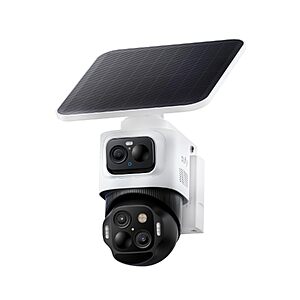 Prime Members: eufy S4 eufyCam 4K Triple-Lens Bullet-PTZ Solar Wireless Security Camera $260 & More + Free Shipping