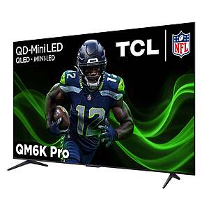 Costco Members: 85" TCL QM6K Pro 4K QD-Mini LED Smart TV w/ 5-Yrs Coverage Plan $900 + Free Delivery
