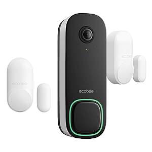 ecobee Security Bundle, Smart Doorbell + SmartSensor for Doors & Windows $129.99 Free Shipping Costco.com
