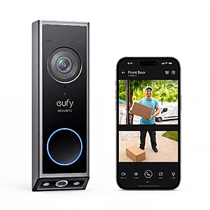 Prime Members: eufy E340 Security Video Doorbell $99.99 + FS