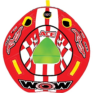 WOW World of Watersports Ace Racing 1-Person Towable Ski Tube $46.19 + Free Shipping w/ Walmart+ or on $35+