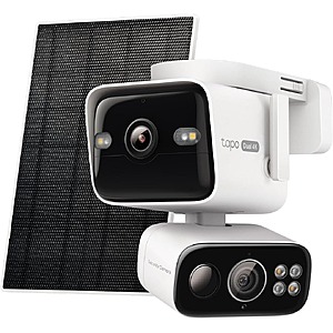 Prime Members: Tapo and Kasa Smart Home Sale Including 4K Dual-Lens Solar Camera $179.99 and More + Free Shipping