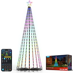 Prime Members: 7.5' Govee Christmas Cone Tree Lights $149.99 + Free Shipping