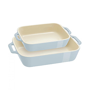 2-Piece Staub Ceramic Rectangular Baking Dish Set (3 Colors: 7.5" x 6" & 10.5" x 7.5") $59.99 + Free Shipping