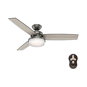 Hunter Sentinel Indoor Ceiling Fan 3 Blades 52 inch Brushed Slate $130