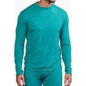 tasc Performance Men's Elevation Merino Long Sleeve Base Layer T-Shirt (Jade) $24.99 at REI w/ Free Store Pickup
