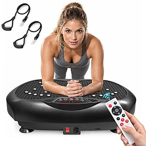 Whole Body Vibration Plate for Lymphatic Drainage,999Speed Levels,330/400lb $39.99