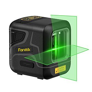 Fanttik D2 Pocket Green Laser Level w/ Magnetic Bracket $27.98 + Free Shipping w/ Prime or on $35+