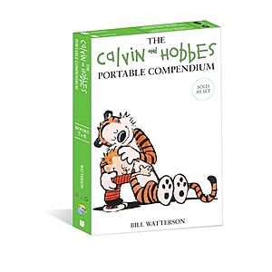 [Prime] $12.76* | The Calvin and Hobbes Portable Compendium Set 4 (Vol 4, Paperback) at Amazon