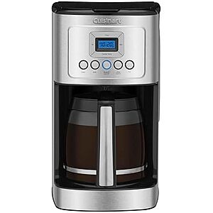 [Prime] $69.95* | Cuisinart 14-Cup PerfecTemp Programmable Coffee Maker w/ Brew Strength Control & Glass Carafe (Stainless Steel) at Amazon