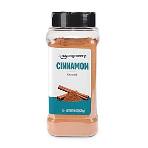 [Prime, SnS] $5.37 | 15-Oz Amazon Grocery Ground Cinnamon at Amazon