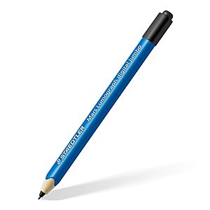 STAEDTLER Lumograph Jumbo Digital Stylus Pen w/ Eraser & Replacement Nibs $49.94 + Free Shipping