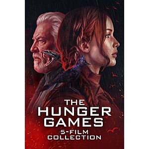 The Hunger Games 5-Film Collection (Bundle) $19.99