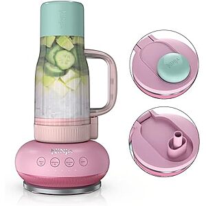 [AC] $88 | Ninja BlendBOSS Personal Blender, 26oz Tumbler, 1200PW, Pink, DB351PK1BRN at Amazon