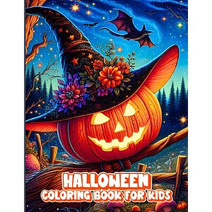 Halloween Coloring Book For Kids $6.09