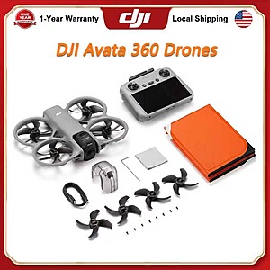 DJI Avata 360 RC2 Dual Modes 360° & Single Lens Drone With 1-Inch 8K 360° Imaging $590 + Free Shipping