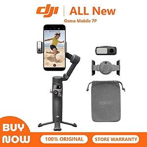 DJI Osmo Mobile 7P 3-Axis Phone Gimbal with Built-in Extension Rod & Tripod $64.4 + Free Shipping
