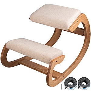 SucceBuy Ergonomic Kneeling Chair Stool W/ Thick Cushion Home Office Chair $57.9 + Free Shipping