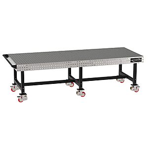 Diversified Spaces Welding Fixture Table,120x48x36,with Handle,Mobile $10761.12