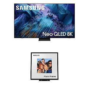 Samsung 85-Inch Class Neo QLED QN990F 8K Mini LED Smart TV w/Music Frame Included $5347.98