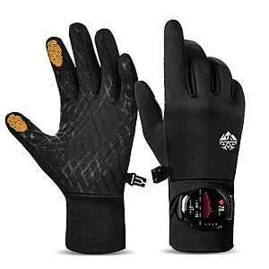Amazon – Pixel Panda Running Winter Gloves w/ Watch Window - $6.95 w/ Code