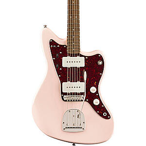 Squier Classic Vibe '60s Jazzmaster Electric Guitar (Shell Pink / Surf Green / Daphne Blue) $380