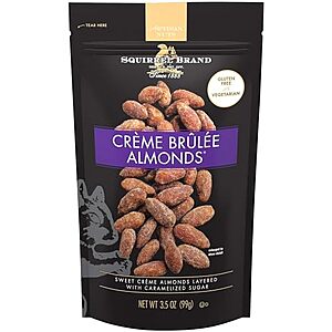 [SnS, AC] $3.15* | 3.5-Oz Squirrel Brand Crème Brûlée Candied Almonds at Amazon