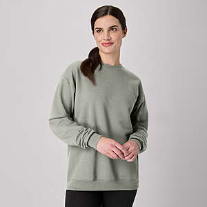 $11.11 and up FS WALMART+ or pick up or $35 min: Hanes Men's and Big Men's EcoSmart Fleece Sweatshirt, Sizes S-5XL